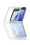 Samsung Galaxy Z Flip7 FE / Galaxy Z Flip 6 Case Cover | Slim Magnetic Series | Matte clear