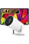 Mini Projector With 100" Projector Screen, HY300