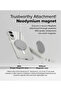 Samsung Galaxy S25 Edge Case Cover | Fusion Magnetic Series | Clear - 4