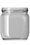 6-Piece Glass Jar 425 Cc with Black Lid Tp00601 - 7