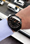 Leather Cord Rose Gold Men's Wristwatch Gift Wlg978 - 2