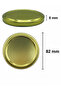 Glass Jar with Gold Lid 660 Cc 10 Pieces Food Container Tp00212 - 7
