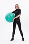 Slimx Thermal Cross High Waist Sports Thermal Leggings & Half Zipper Short Sleeve Thermal Body Suit - 5
