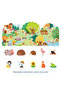 Reusable Gel Decal Set Moving Animal Town Md1245 - 5