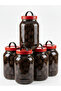 2 Liter Glass Pickle and Pulses Storage Jar - 3