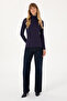 Women's Plum Turtleneck Sweatshirt 50313430-Vr074 - 4