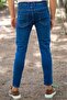 Slim Fit Lycra Men's Tom Raider Jeans Denim Trousers - 3