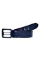 100% Genuine Leather 3-Piece Wide Tongue Set Black, Navy Blue, Tosado 4.5 cm Jeans, Sports Belt, Old-Black-Buckle - 7