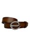 100% Genuine Leather, Silver Snake Buckle Tosado Women's Jeans, Sports Belt 4 Cm=an-byn-48 - 3