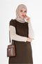 Two-Tone Knitwear Dress 42018