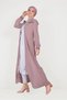 Haki̇m Collar with Stone-Embellished Sleeves 10205 - 2