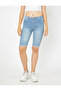 Jean Bermuda Shorts with Pocket Detail - 3
