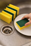 20 Pieces Dishwashing Sponge Classic Economical Corrugated Brite Sponge Cleaning - 4