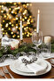 Luxury Gold Glitter Black and White Ecozen Checkered (Plaid) Pattern Fringed Decorative Christmas Ribbon 3Cmx10M - 7