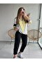 Buketli̇ Women's Modal Colorful Tracksuit Two-Piece Set - 3