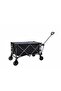 Heavy-Duty Foldable Wagon Cart with Canopy, 200kg/441lb Capacity. SIZE: 67 x 17 x 24 CM