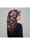 Elegant Ottoman Motif Floral Patterned Shawl - 2