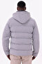 Men's Stone Winter Nova Fabric Waterproof Detachable K Hooded Coat with Inner Pocket - 7