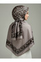 Soft Elegant Leopard Patterned Fashion Trend Shawl 70 X180
