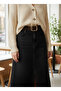 Brown Suede Belt with Gold Buckle on Top of Each Other - 4