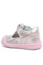 Shaun Genuine Leather Pink Glittered Velcro Anatomical Baby Sandals Shoes - 5