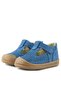 Shaun Genuine Leather Navy Blue Velcro Anatomical Baby Sandals - 5
