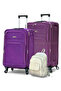 Soft Material 20 Inch(7-10kg) & 24 Inch(20-25kg) Luggage - Stylish Backpack Combo