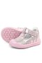 Shaun Genuine Leather Pink Glittered Velcro Anatomical Baby Sandals Shoes - 8