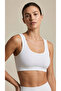 White (70-120) Size Comfortable Bralette - Soft Daily Bra with Wire-Free Pads - Bustier - 2