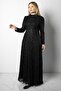 Lina Evening Dress Black Tbselb80 - 4