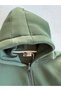Hooded Zippered 3 Thread Sweatshirt and Sweatpants Set - 2
