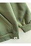 Hooded Zippered 3 Thread Sweatshirt and Sweatpants Set - 4