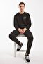 Life black round neck sweatshirt - 3