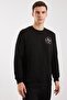 Life black round neck sweatshirt - 7