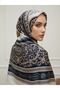 Soft Cotton Circle Patterned Shawl - 5