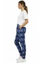 Comfortable Cut Viscose Trousers with Pocket Detail - 3