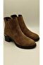حذاء نسائي من Berta Mustard Suede – كعب 6 سم – نعل ثيرمولايتي - 5