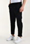 Diagonal Fabric Slimfit Comfortable Fit Double Leg Men's Trousers with Back Pockets - 3