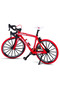 Red High Quality Metal 1:10 Scale Collectible Die Cast Model Bike - 4