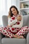 Long Single Bottom Pajamas - Home Wear Casual Comfortable Pajama Bottoms - 4