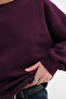 Fleece-Lined Basic Sweatshirt S3408-K11 - 3