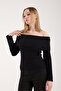 Flexible Madonna Collar Women's Knitwear Sweater - 3