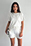 Women's Shorts Set Modal Fabric Shorts Set Rabbit Embroidered