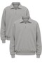 2-Pack Three Thread Compact Polo Neck 100% Cotton O Oversized Sweatshirt