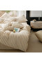 Verdura Luxe Single Size Fitted Sheet Duvet Cover Set - 2