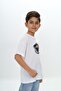 Boy's Printed Crew Neck Short Sleeve T-Shirt - 3