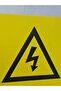 Electrical Hazard Sign – Foil Print Warning Sign on 3mm Dekota 15 cm × 20 cm - 4