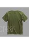 Romanian Union Emblem Printed - Military Co Digital Printed Cotton Crew Neck T-Shirt Khaki - Khaki - 2