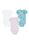 White Girl's Hugg 3Pk Bodysuit Set - 2