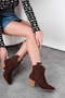 Brush Women's Cowboy Short Boots B1596 - 8